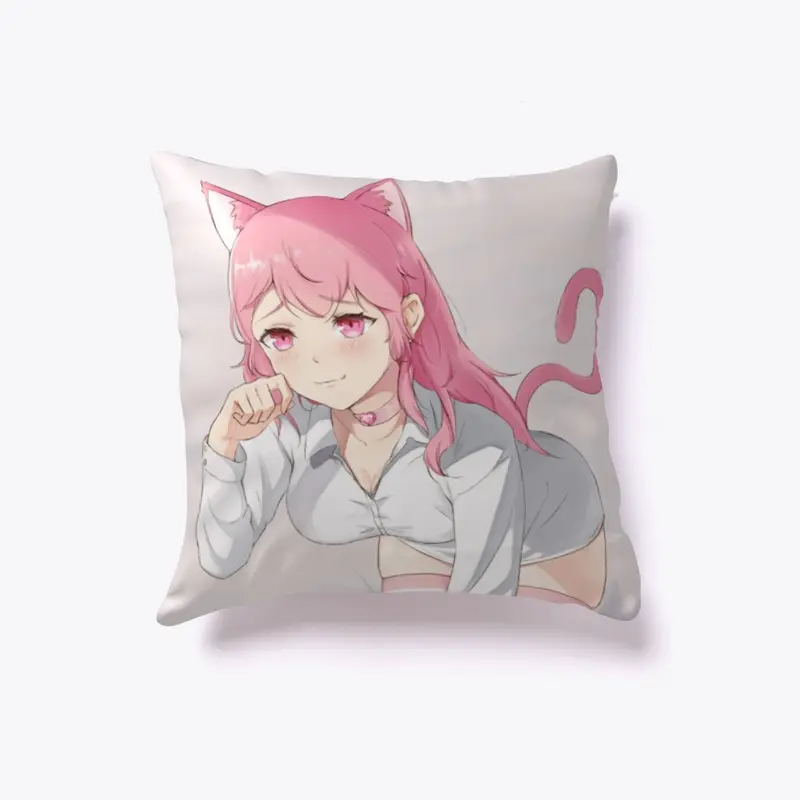 Neko Girl Nyatalia Pillow